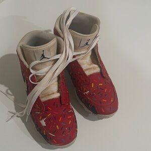 Nike custom hand painted baseball cleats